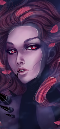 Аватар вконтакте Красноволосая девушка в воде, by Anastasia-berry
