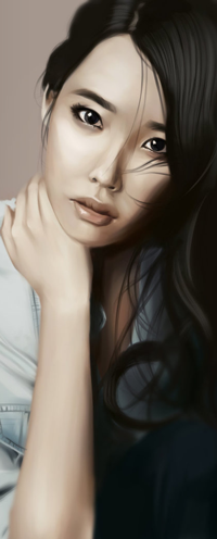 Аватар вконтакте Южнокорейская актриса и модель Go Ara / Ара Го, by Leo-25