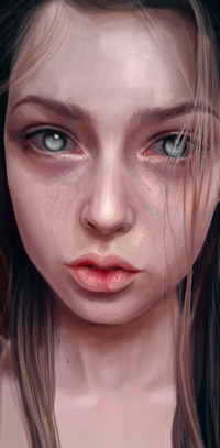 Аватар вконтакте Портрет девушки, by iseeidraw