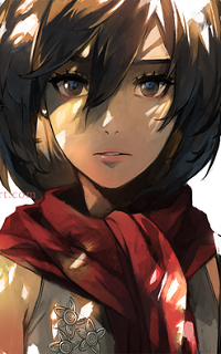 Аватар вконтакте Mikasa Ackerman / Микаса Аккерман из аниме Shingeki no Kyojin / Атака Титанов, by D Oppelganger