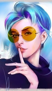 Аватар вконтакте Девушка в солнцезащитных очках