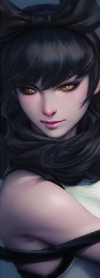 Аватар вконтакте Blake Belladonna / Блейк Белладонна из аниме Красный, Белый, Черный, Желтый / RWBY, by Artgerm