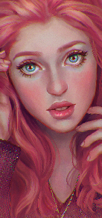 99px.ru аватар Рыжеволосая и голубоглазая девушка, by serafleur