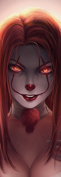 Аватар вконтакте Девушка с разукрашенным лицом, by Axsens