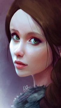 Аватар вконтакте Девушка с зелеными глазами, by NSMP