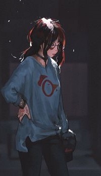 Аватар вконтакте Девушка в очках, by Klegs