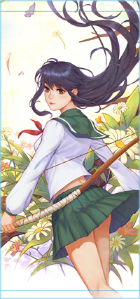 Аватар вконтакте Кагоме Хигураши / Kagome Higurashi из аниме Inuyasha / Инуяша