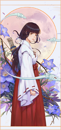 Аватар вконтакте Kikyou / Кике из аниме Инуяша / Inuyasha