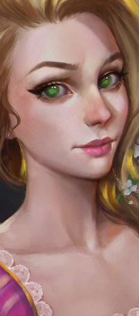 Аватар вконтакте Rapunzel / Рапунцель из мультфильма Tangled / Рапунцель запутанная история, by Junica-Hots