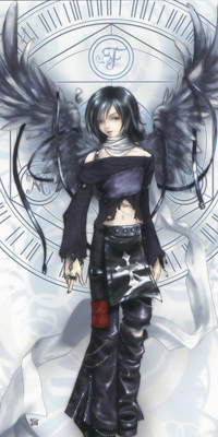 Аватар вконтакте Парень-ангел с черными крыльями, by lockjaw