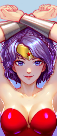 Аватар вконтакте Wonder Woman / Чудо-Женщина из комиксов Marvel, by DavidPan