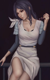 Аватар вконтакте Ризэ Камиширо / Rize Kamishiro из аниме Токийский гуль / Tokyo Ghoul, by Miura N315