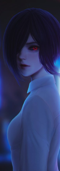 Аватар вконтакте Kirishima Touka / Киришима Тока из аниме Tokyo Ghoul / Токийский Гуль, by Alqmia