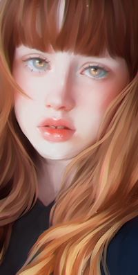 Аватар вконтакте Рыжеволосая девушка, by luftwave