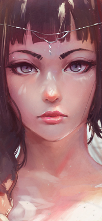 Аватар вконтакте Темноволосая девушка, by GUWEIZ