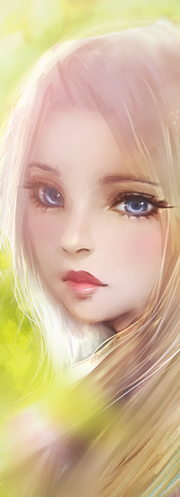 Аватар вконтакте Светловолосая девушка, by Xhilia7