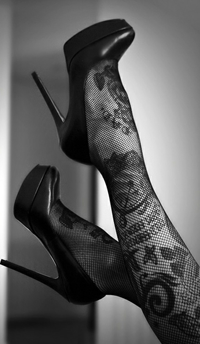 Ноги Девушек Черно Белое Фото