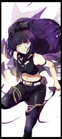 Аватар вконтакте Blake Belladonna / Блейк Белладонна из аниме RWBY / Красный, Белый, Черный, Желтый, by ironboy39