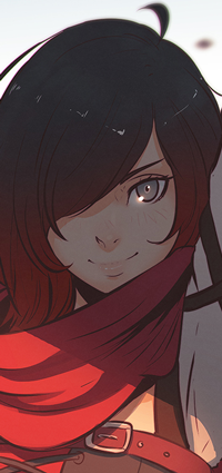 Аватар вконтакте Ruby Rose / Руби Роуз из аниме RWBY / Красный, Белый, Черный, Желтый, by Koyorin