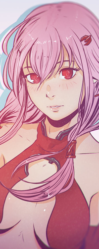Аватар вконтакте Inori Yuzuriha / Инори Юдзуриха из аниме Guilty Crown / Корона грешника, by Koyorin