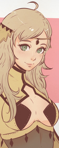 Аватар вконтакте Ophelia / Офелия из игры Fire Emblem, by Koyorin