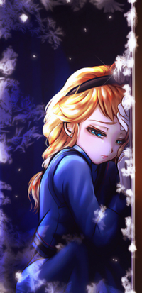 Аватар вконтакте Elsa / Эльза из мультфильма Frozen / Холодное сердце, by Esther-Shen