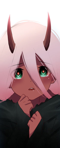 Аватар вконтакте Zero Two / Зеро Ту из аниме Darling in the FranXX / Милый во Франкcе, by LawNielleRIMM