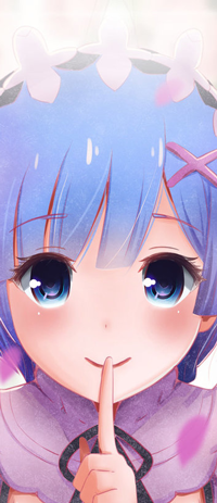 Аватар вконтакте Rem / Рем из аниме Re: Zero kara Hajimeru Isekai Seikatsu / Re: Жизнь в альтернативном мире с нуля, by LawNielleRIMM
