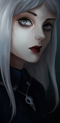 Аватар вконтакте Белокурая голубоглазая девушка, by arnaerr