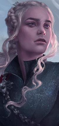 99px.ru аватар Daenerys Targaryen / Дейенерис Таргариен из сериала Game of Thrones / Игра престолов, by Astri-Lohne