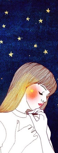 Аватар вконтакте Девушка на фоне неба, by Hajin Bae