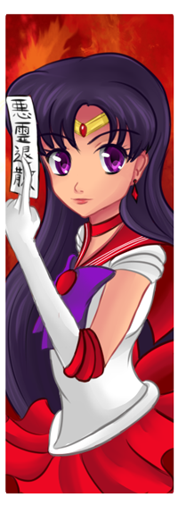 Аватар вконтакте Rei Hino / Рэй Хино из аниме Bishoujo Senshi Sailor Moon / Красавица-воин Сейлор Мун, by Dolly-wrath