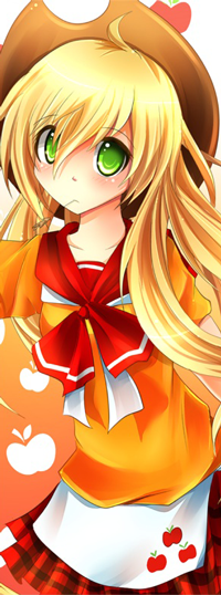 Аватар вконтакте Applejack / Эпплджек из мультсериала My Little Pony: Friendship Is Magic / Мои маленькие пони: Дружба — это чудо, by Fenrixion