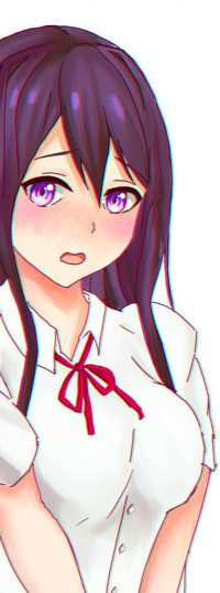 99px.ru аватар Yuri / Юри из игры Doki Doki Literature Club, by 139-art