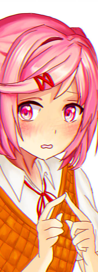 99px.ru аватар Natsuki / Натцки из игры Doki Doki Literature Club, by 139-art