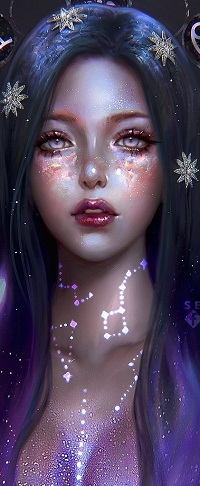 Аватар вконтакте Девушка-богиня Северного созвездия, by serafleur