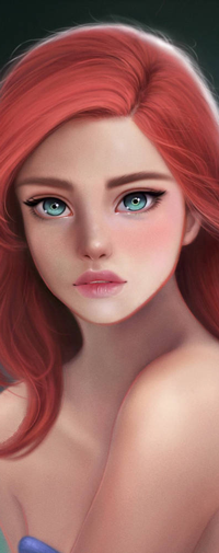 Аватар вконтакте Ariel / Ариэль из мультфильма Little Mermaid / Русалочка, by haleyshinn