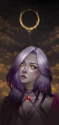 Аватар вконтакте Девушка с янтарями глазами, by Aoleev