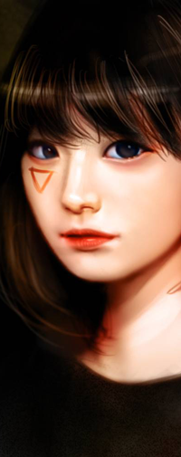 99px.ru аватар Азиатская девушка, by NagaW