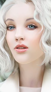 Аватар вконтакте Белокурая голубоглазая девушка, by Mariannii