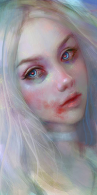 Аватар вконтакте Белокурая голубоглазая девушка, by Elvanlin