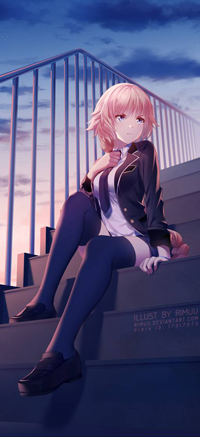 Аватар вконтакте Ruler / Рулер из аниме Fate / Apocrypha / Судьба / Апокриф, by rimuu