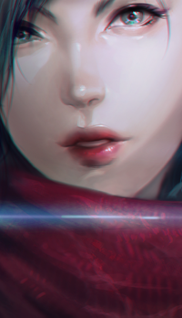 Аватар вконтакте Голубоглазая девушка, by ae-rie