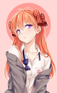 Аватар вконтакте Sakura Chiyo / Сакура Чие из аниме Ежемесячное седзе Нозаки-куна / Gekkan Shoujo Nozaki-kun