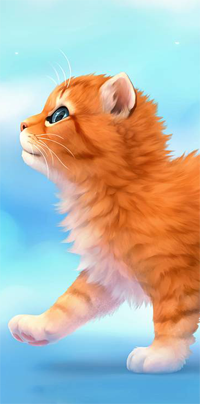 99px.ru аватар Рыжий голубоглазый котик, by Chiakiro