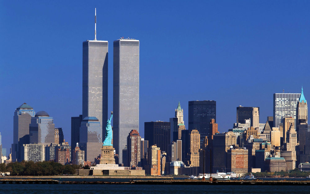 Обои для рабочего стола New-york, башни близнецы WTC