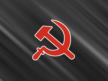 Обои на рабочий стол Серп и молот
