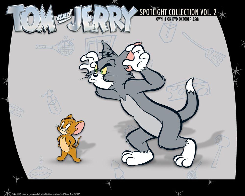 Обои для рабочего стола Том и Джерри, Tom & Jerry spotlight collection vol. 2