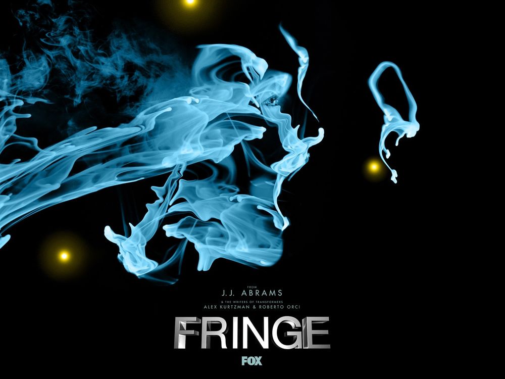 Обои для рабочего стола Сериал Грань, Fringe, синий дым