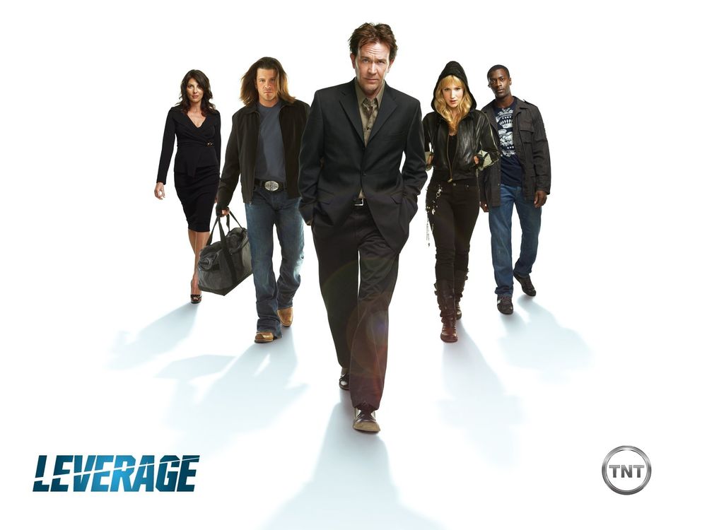 Обои для рабочего стола Leverage, Воздействие, актеры сериала